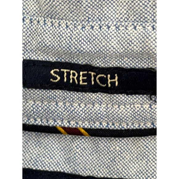 US Polo Assn Mens Button-Down Shirt Size Large Blue Stretch - Picture 5 of 9